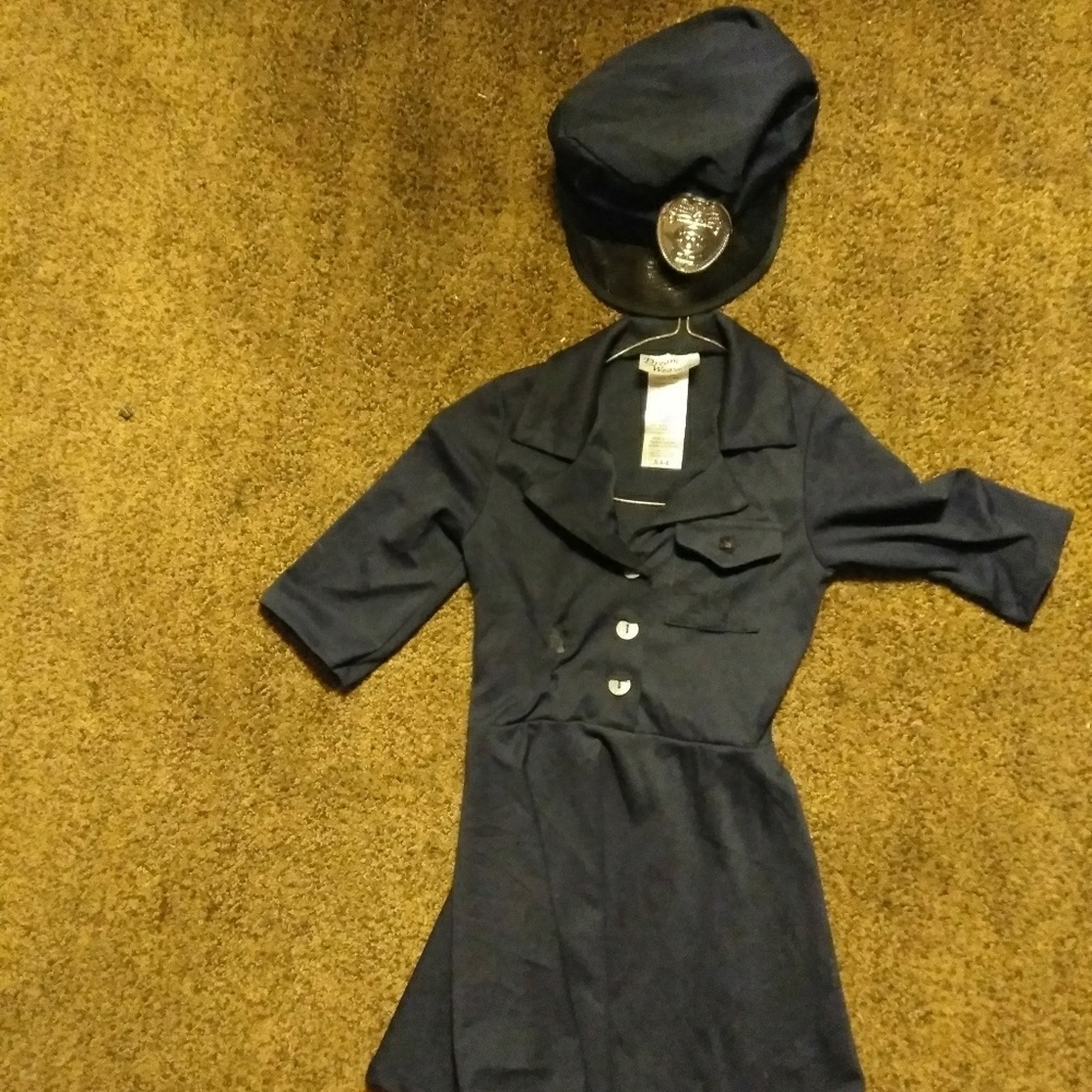 Girls Police Costume
