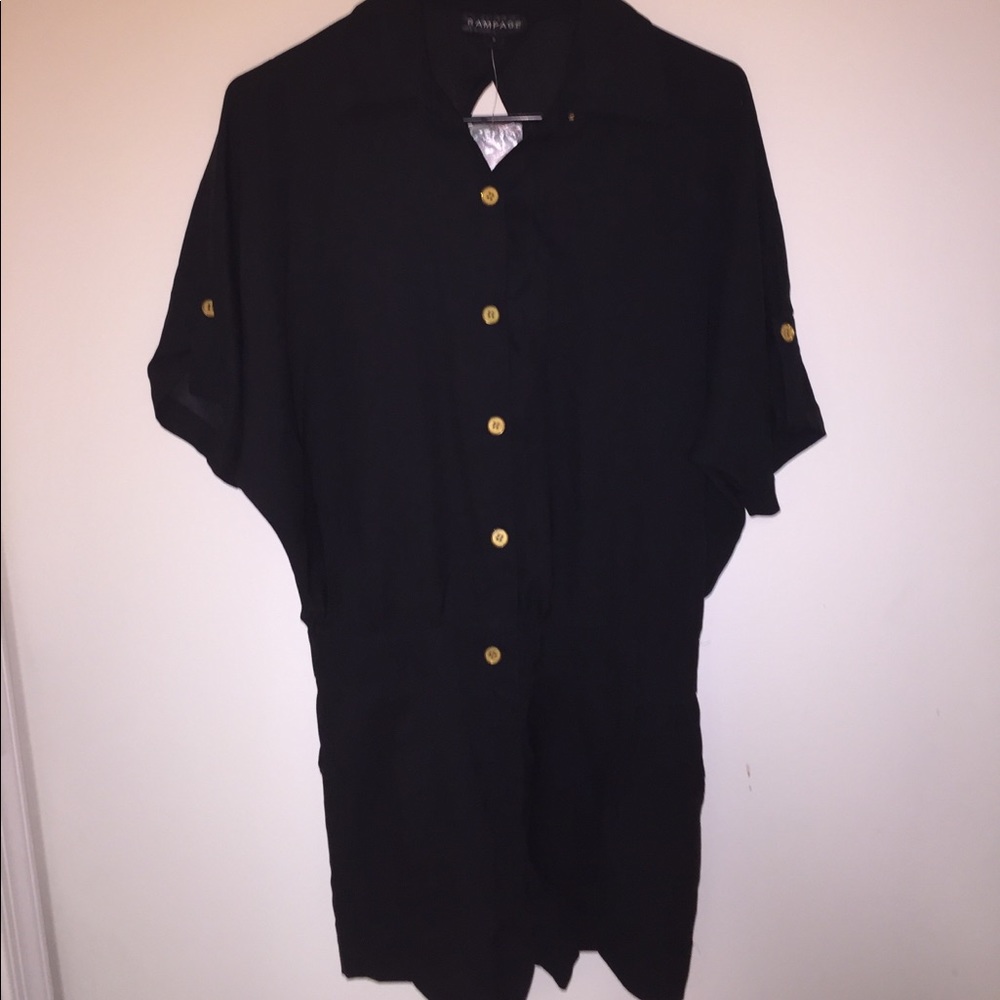 Black Rampage Romper