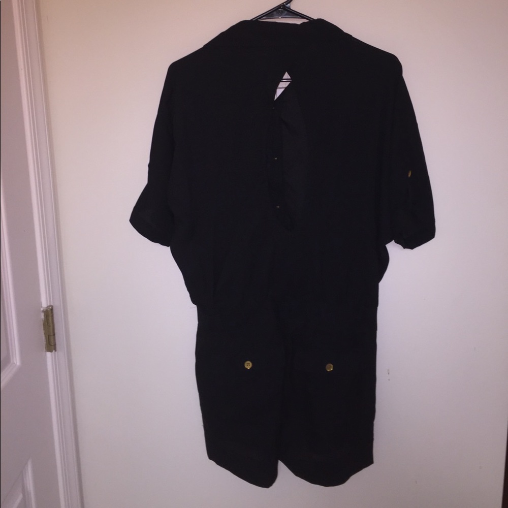 Black Rampage Romper - Picture 2 of 5