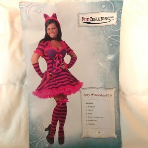 Alice in Wonderland Cheshire Cat Halloween Costume