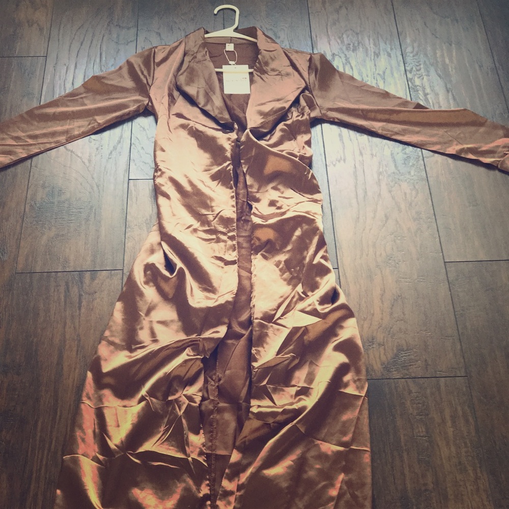 Silky Bronze Blazer