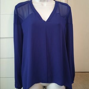 Cynthia Rowley blue top