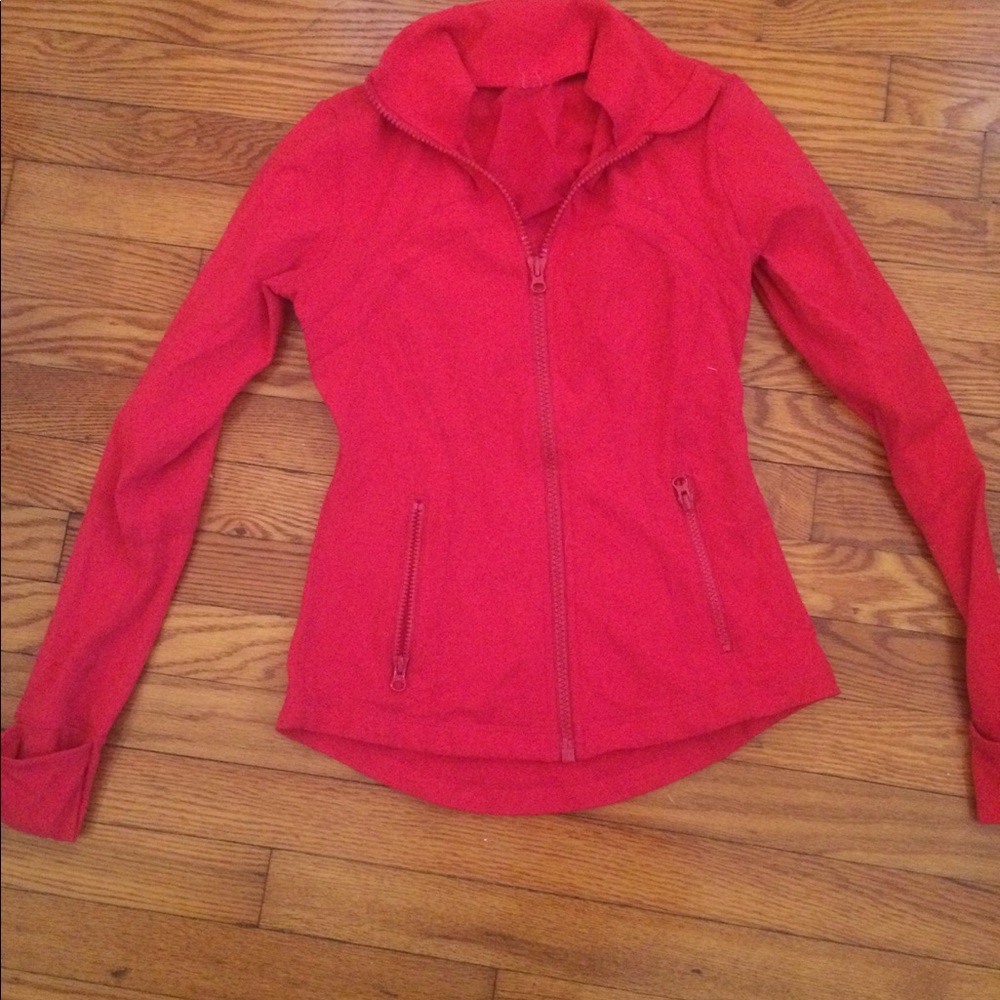 Lululemon Zip up Define Jacket RED