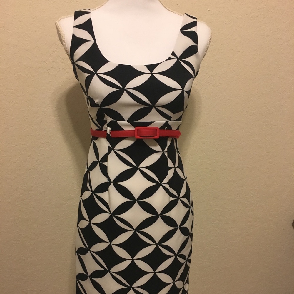 Maurice’s Black And White sleeveless dress