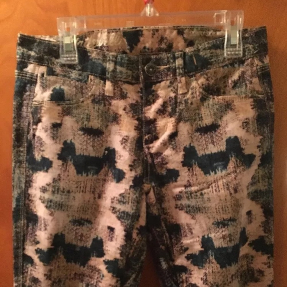 Madewell Printed Jeans Size 24