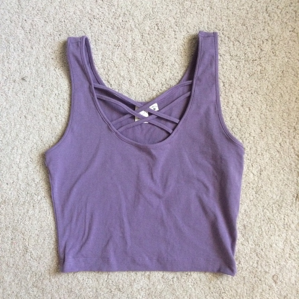 NEW PacSun Strappy Crop Tank