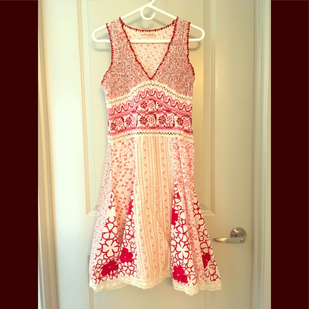 Cecilia Prada Dress Size M 100% Cotton