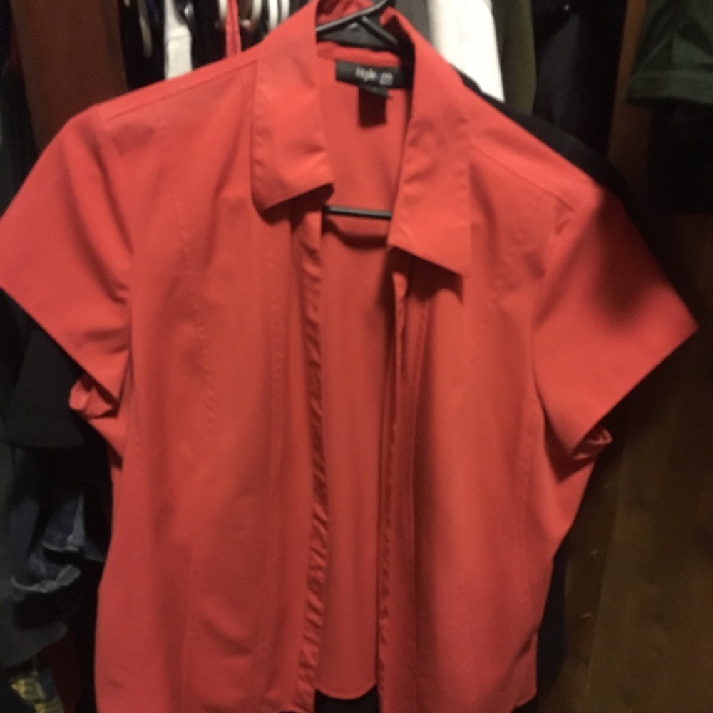 Ladies button down blouse