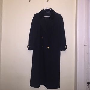 Vintage black peacoat