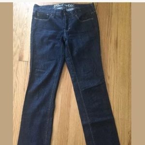 Madewell jeans -Like New. Rail Straight size 28