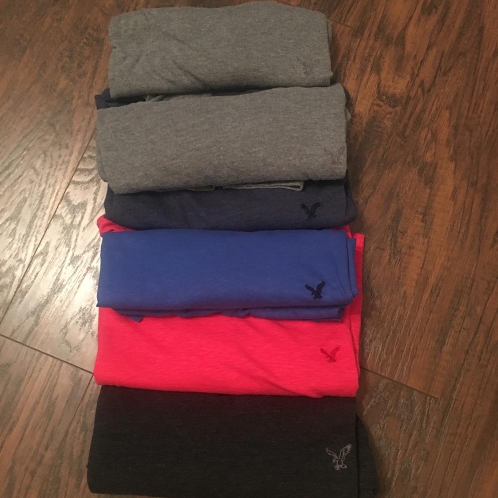 Men’s - SIX AE Shirts - Excellent Condition - XXL