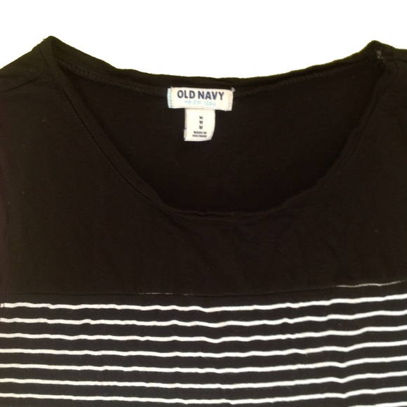 BLACK & WHITE TEE - Picture 2 of 2