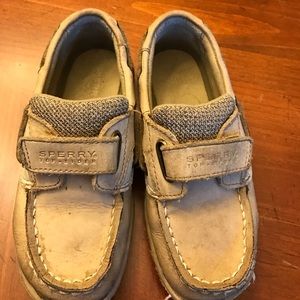 Sperrys size 11 khaki color