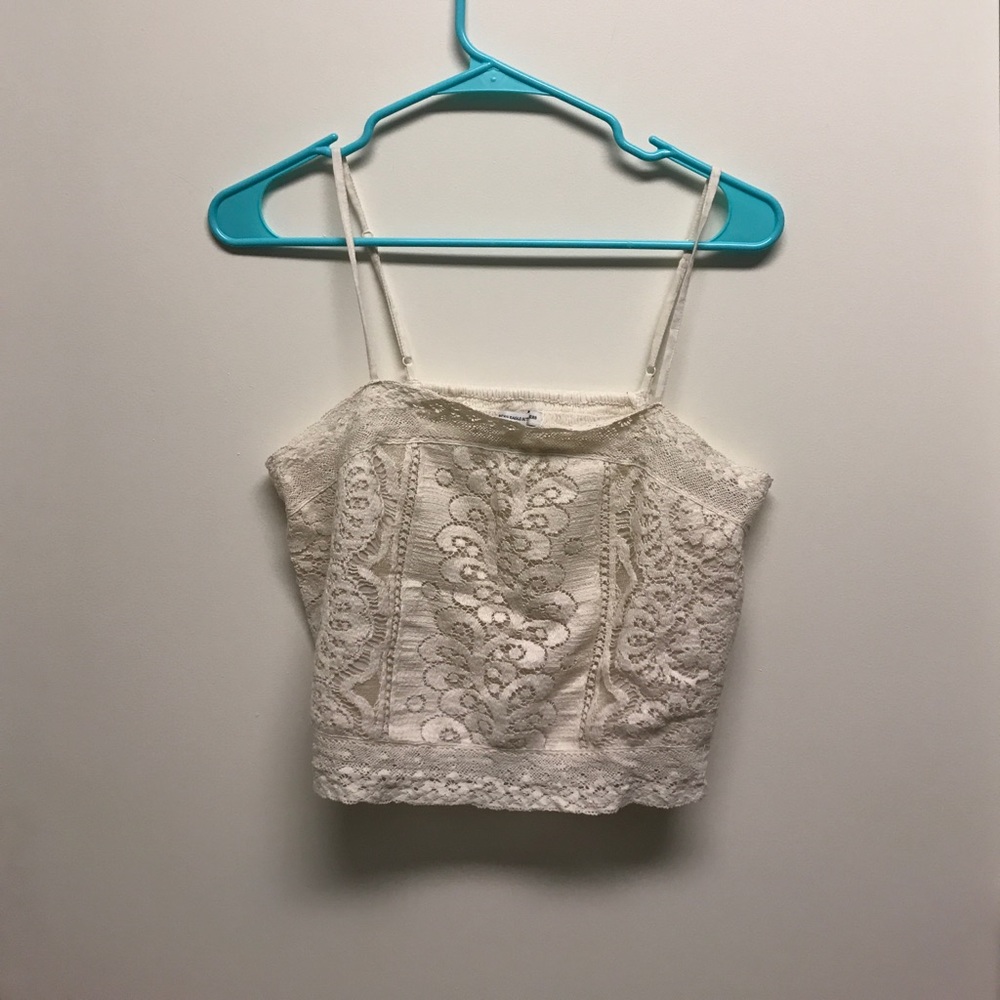 Off White Crop Top from American Eagle