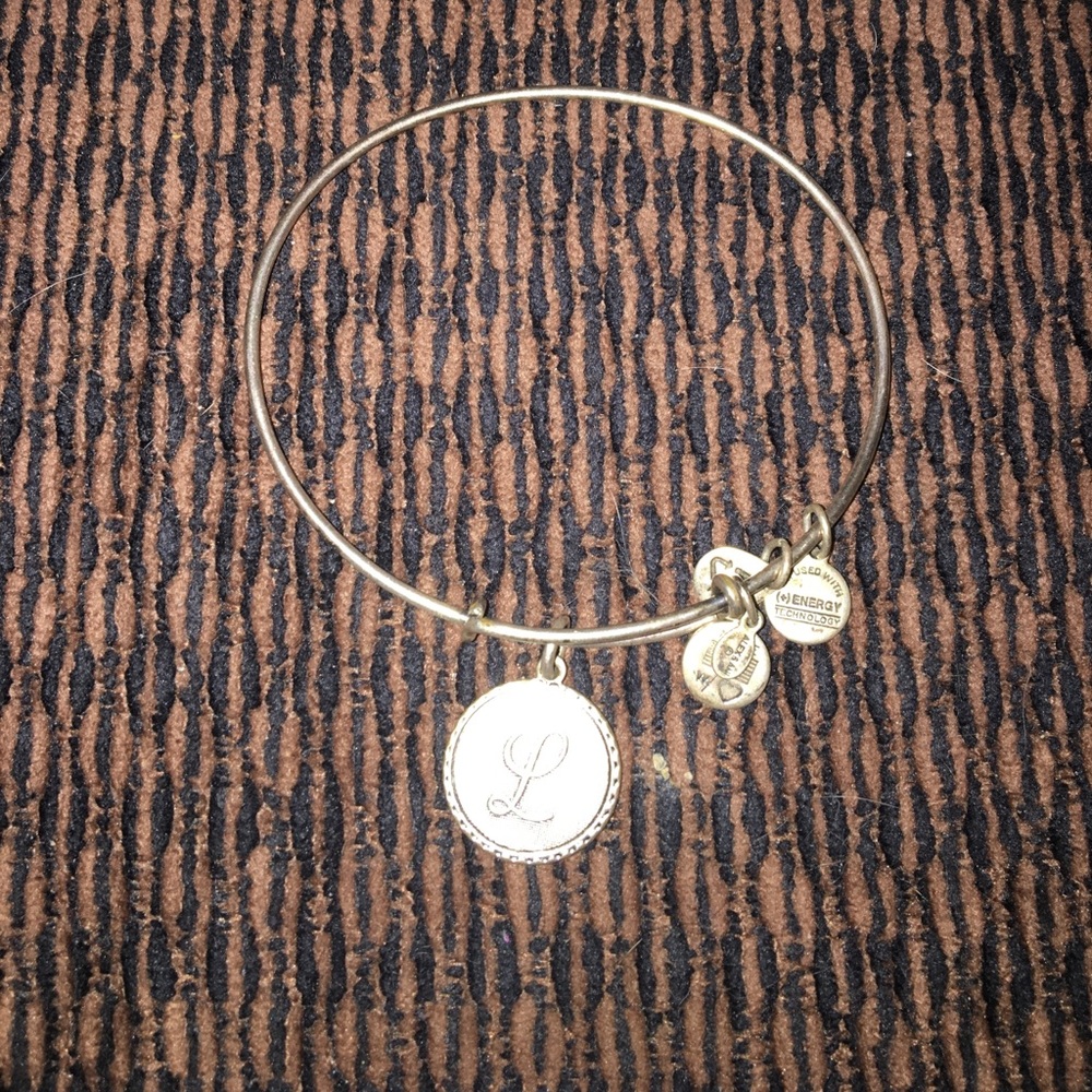 Alex and Ani “L” initial bracelet