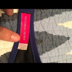 Victoria Secret Navy Strapless Bathing Suit Top