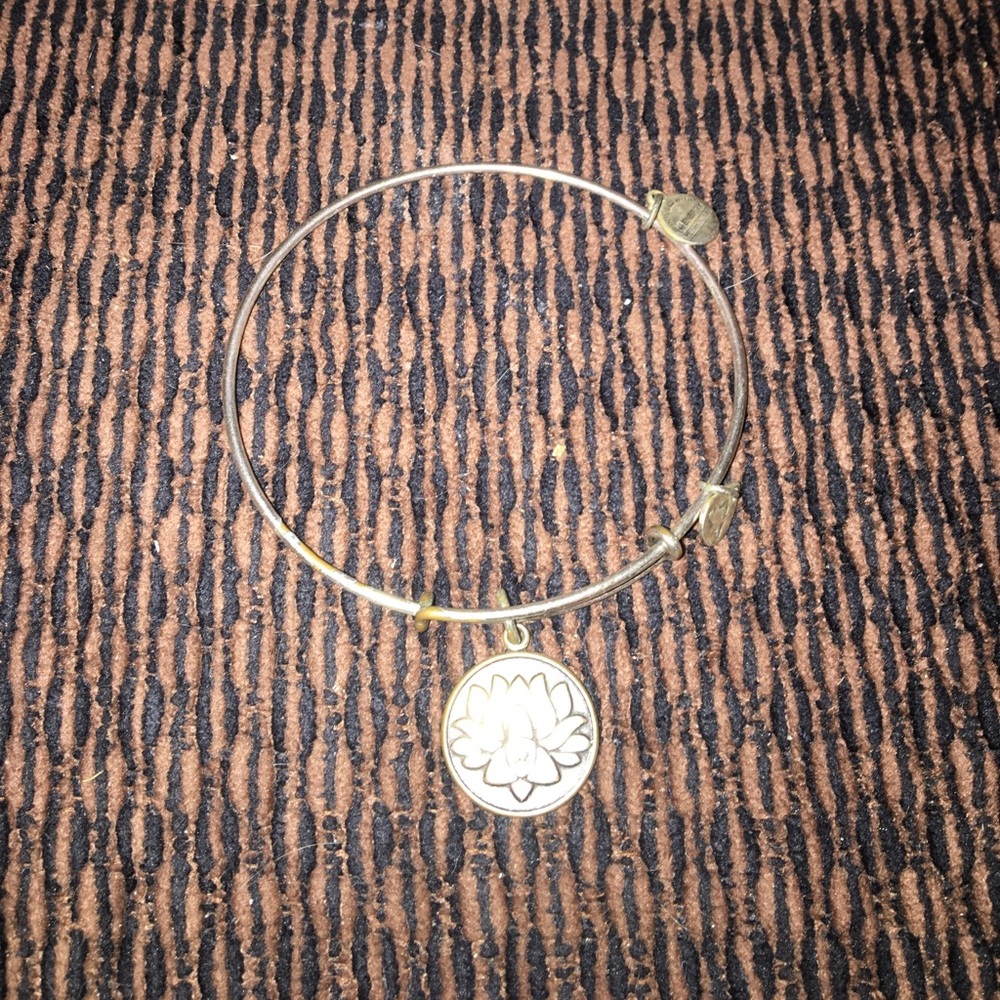 Alex and Ani lotus flower