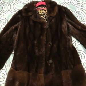Small mink jacket