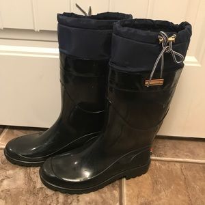 TOMMY HILFIGER - Black Rain Boots