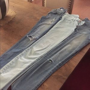 Hollister and American Eagle jeans 3 pairs