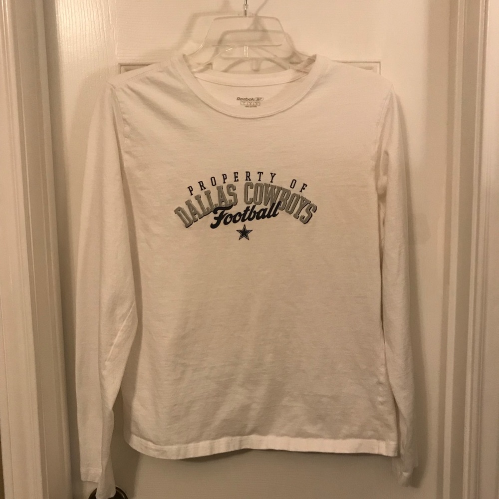 Dallas Cowboys Long-Sleeves Shirt Size Large VGC