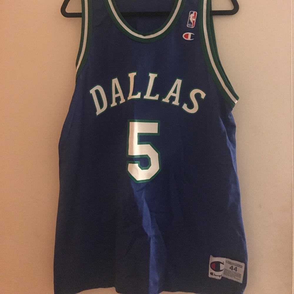 Throwback Dallas Mavericks Jason Kidd Jersey SZ44