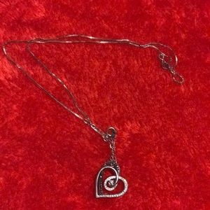 Diamond heart necklace from KAY