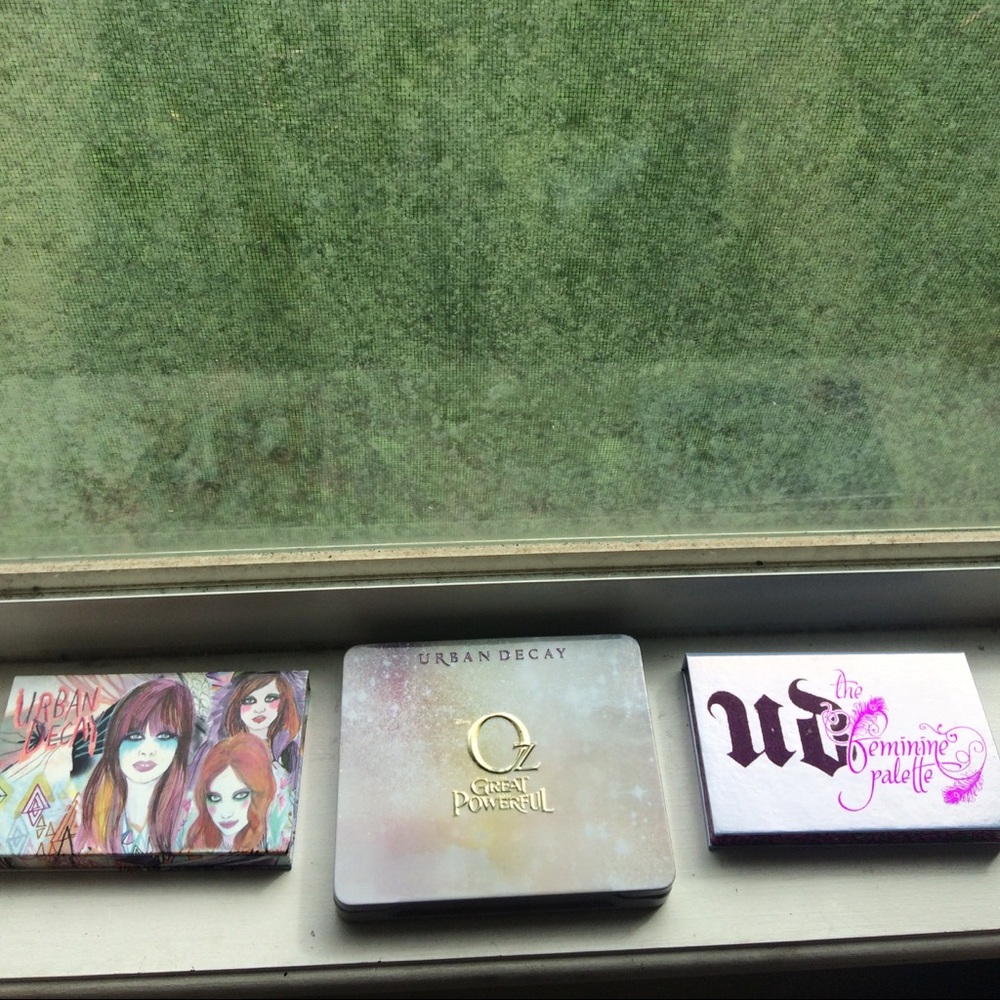 Urban decay, For all 3 eyeshadow palettes
