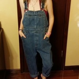 Women's medium vintage Tommy Hilfiger overalls