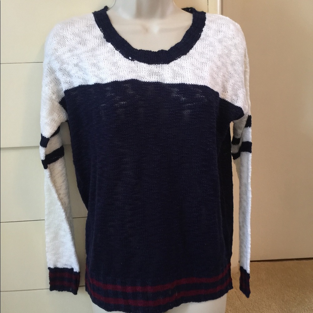 Striped sweater small NWT