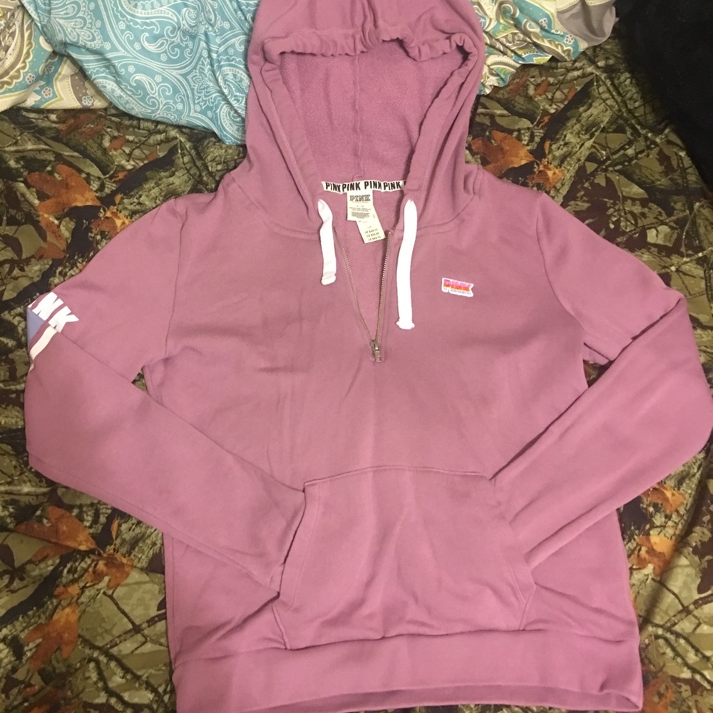 VS PINK half zip