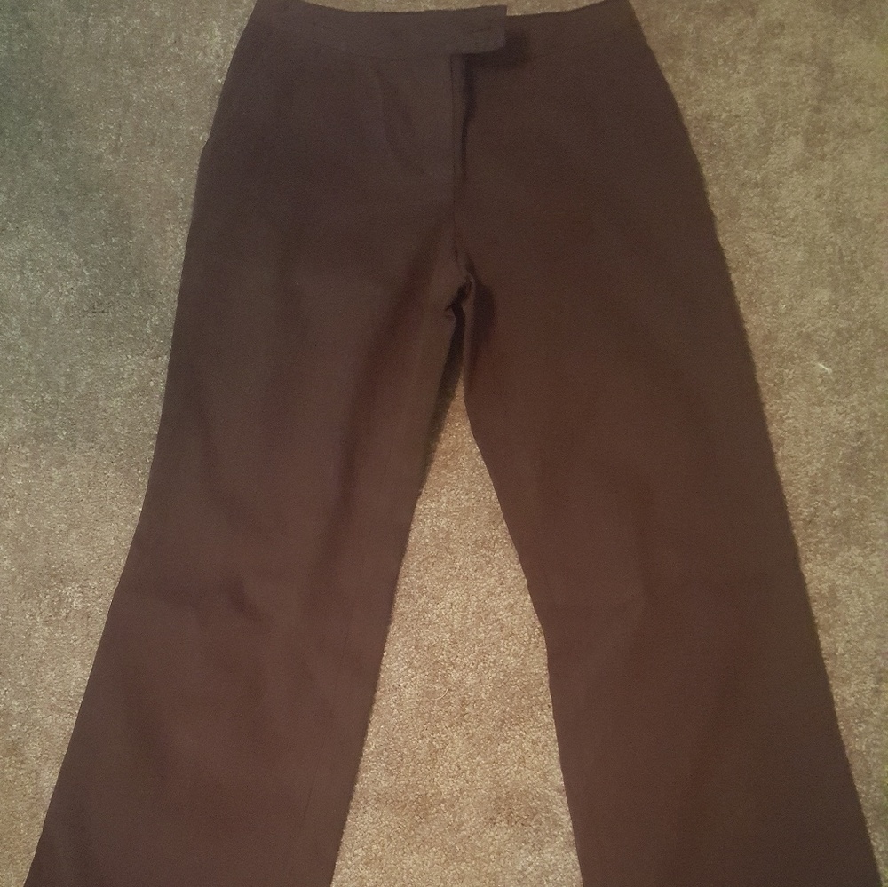 Brown slacks
