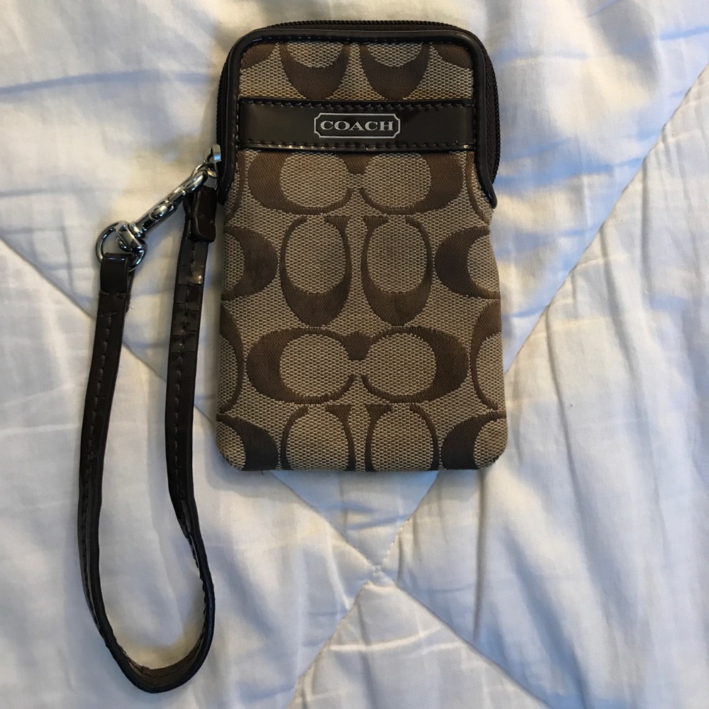 Coach wristlet
