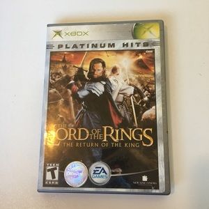 Lord of the rings Xbox game.