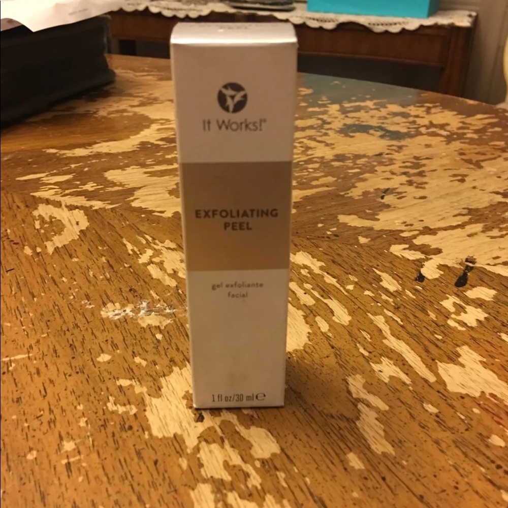 It works exfoliating peel