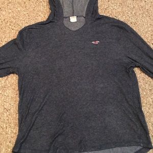 Hollister, Soft blue sweater with a V-neck