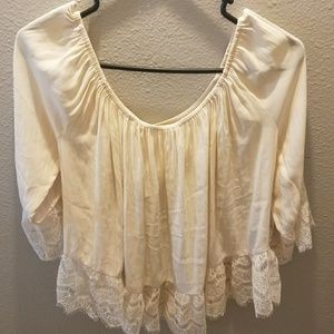 Forever 21 off the shoulder top