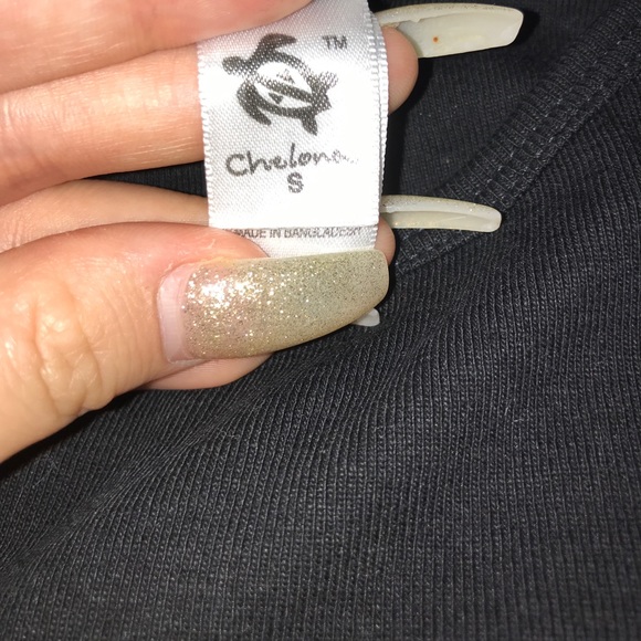 Japanese symbol crop top - Picture 2 of 2