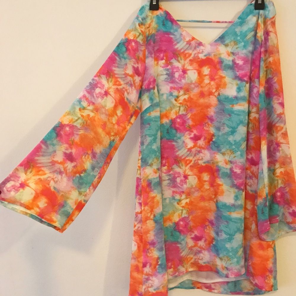 Tie dye dress
