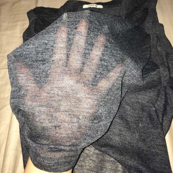 Grey see through top - Picture 2 of 3