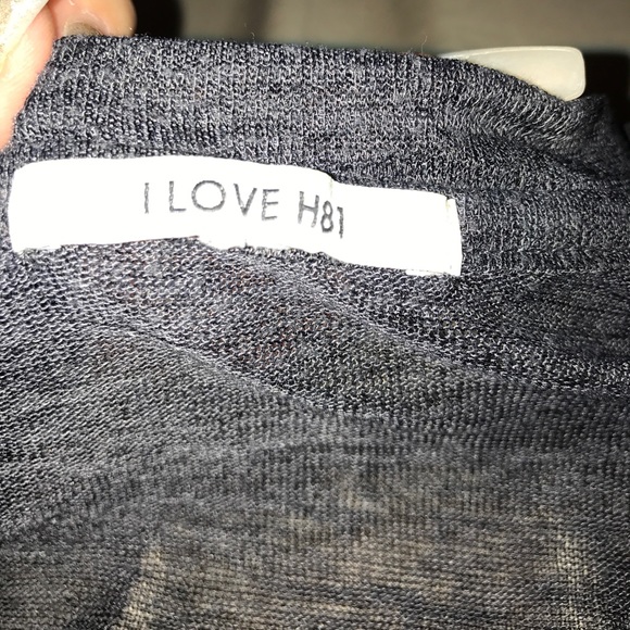 Grey see through top - Picture 3 of 3