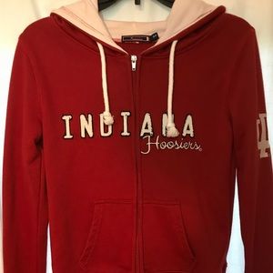 Indiana University Zipper Hoodie