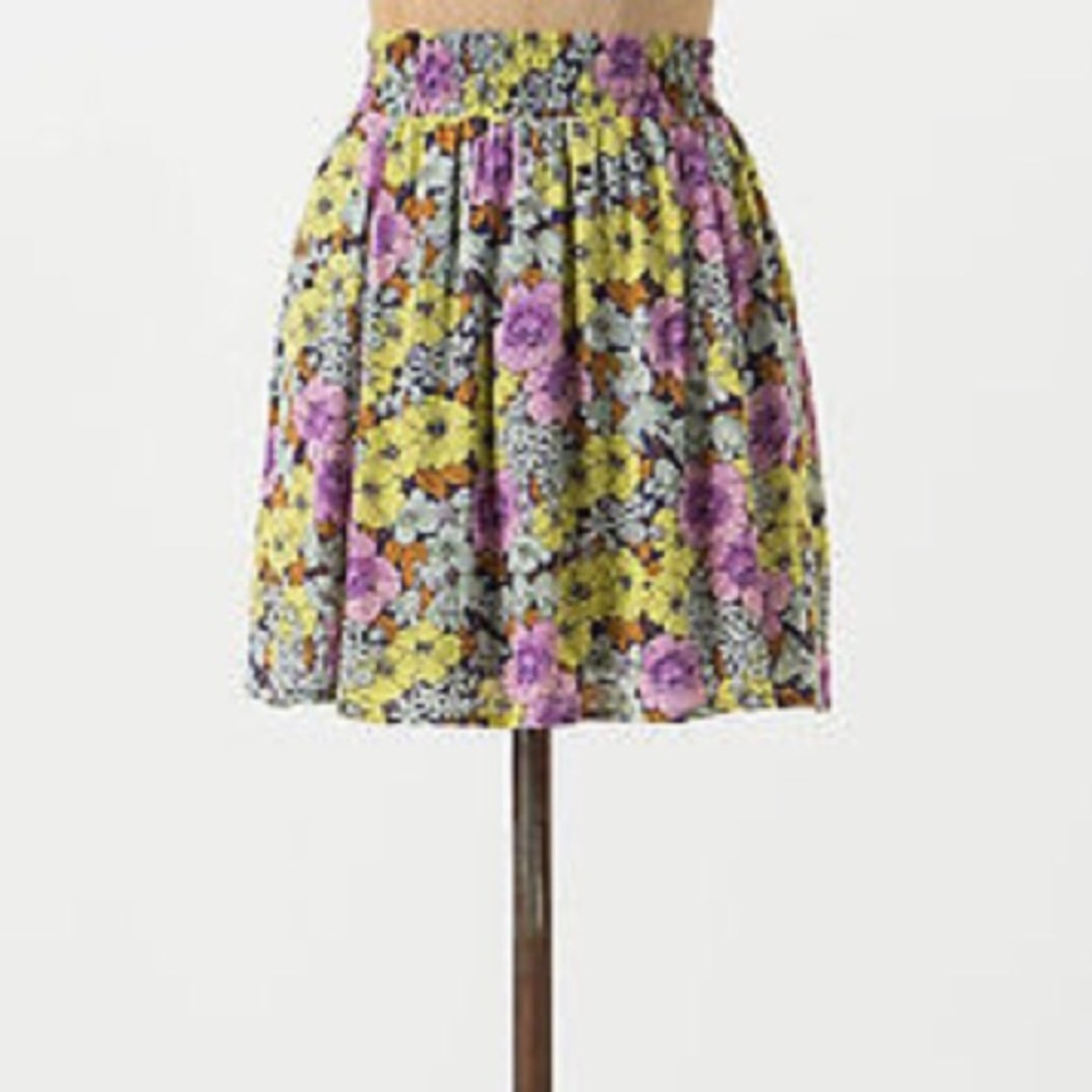 Anthropologie brand Leifnotes Miniskirt
