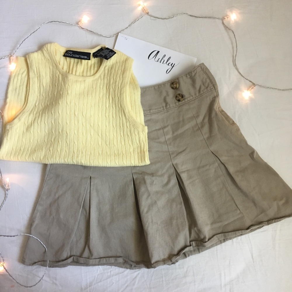 japanese uniform style skirt