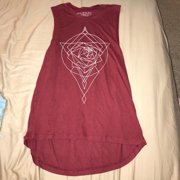 Prism design muscle tank top - Picture 1 of 2