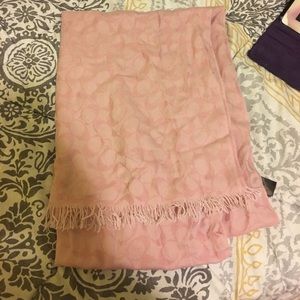 Pink Coach Scarf