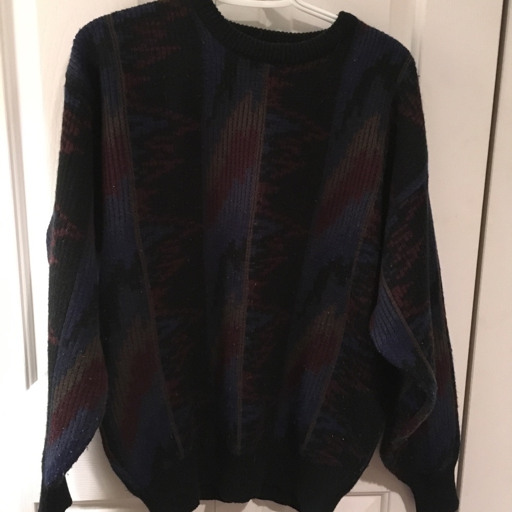 Vintage multi color chapel hill sweater