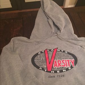 Grey “Varsity” Hoodie