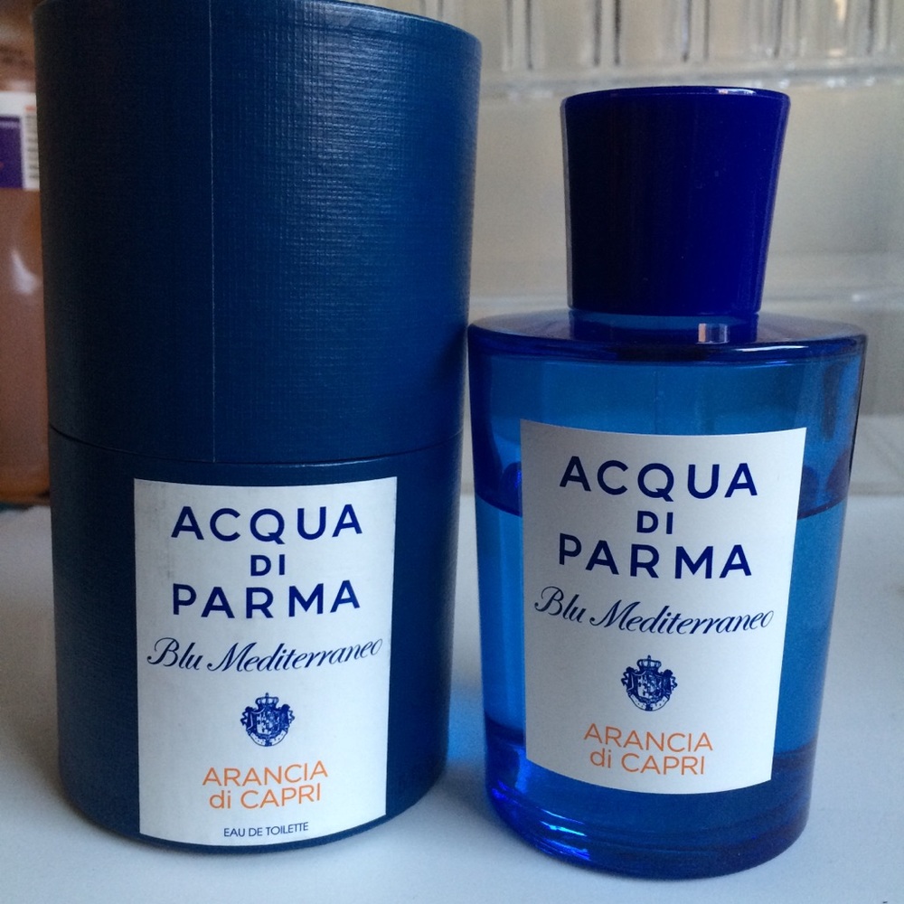 Used Aqua di Parma blueMediterranean perfume 150ml