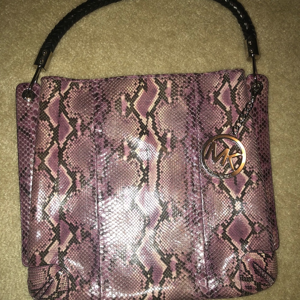 Michael Kors python purse